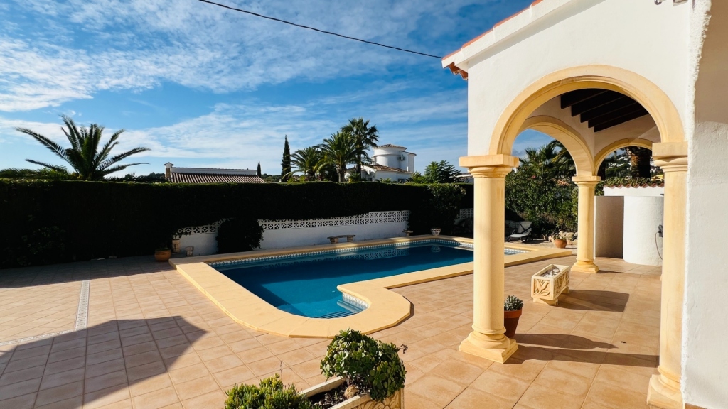 4 bed villa in Moraira