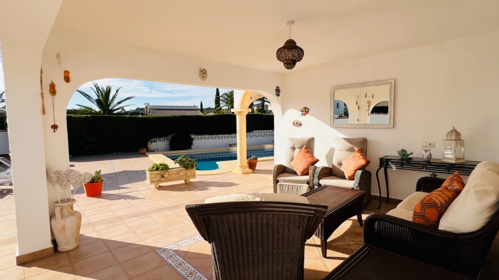 4 bed villa in Moraira