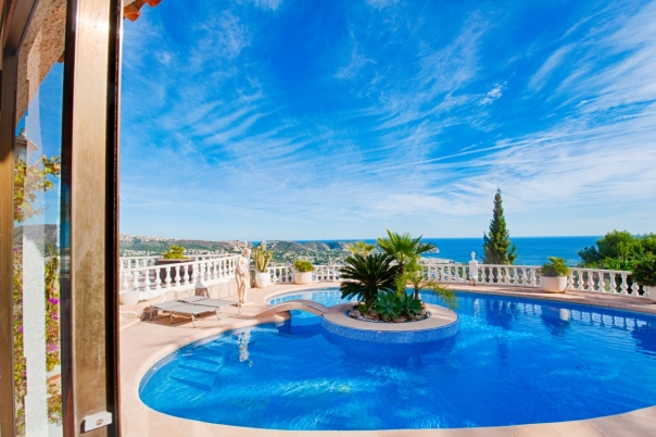 3 bed villa in Moraira