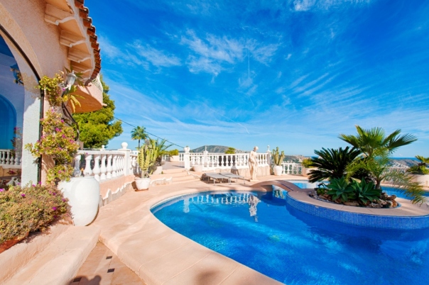 3 bed villa in Moraira