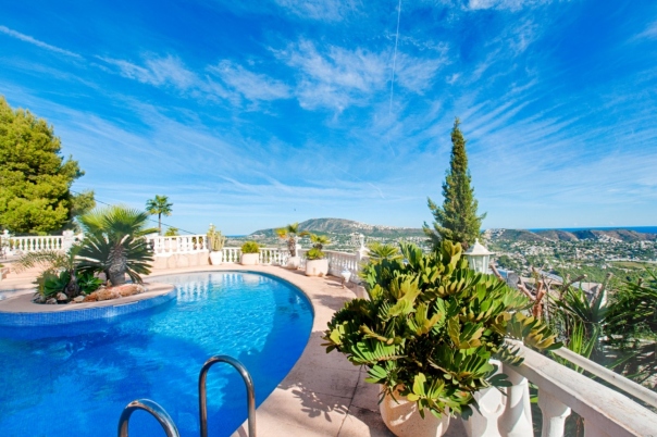 3 bed villa in Moraira