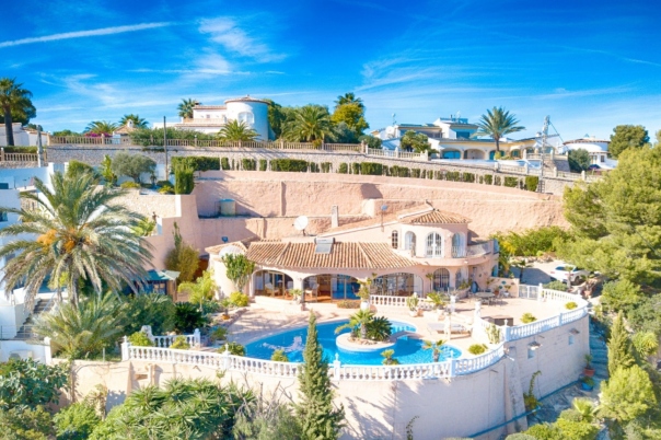 3 bed villa in Moraira