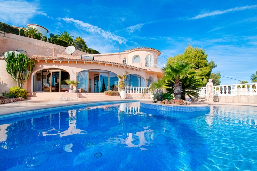 3 bed villa in Moraira