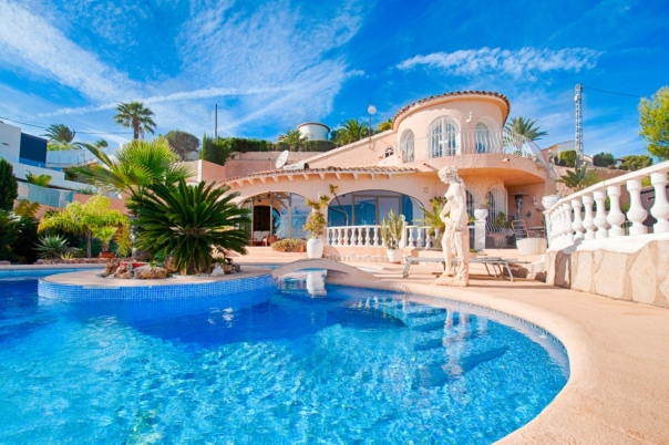 3 bed villa in Moraira