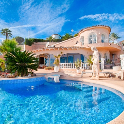 3 bed villa in Moraira