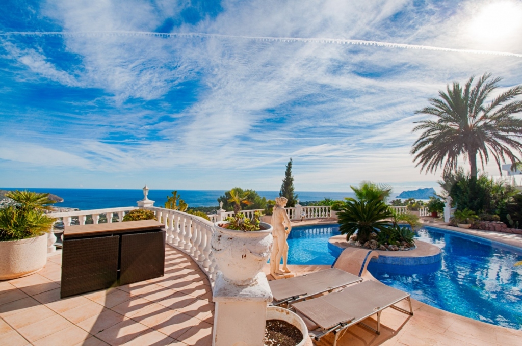 3 bed villa in Moraira