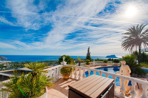 3 bed villa in Moraira
