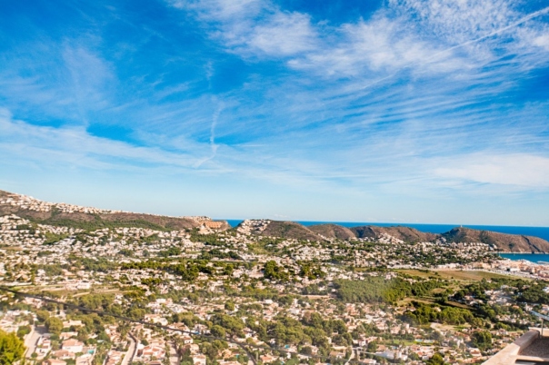 3 bed villa in Moraira