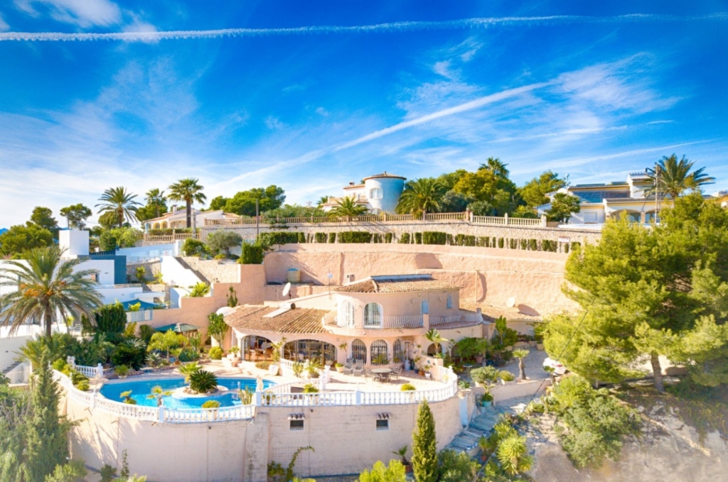 3 bed villa in Moraira