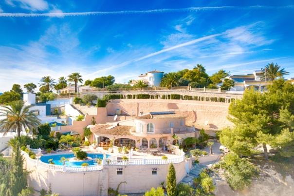 3 bed villa in Moraira