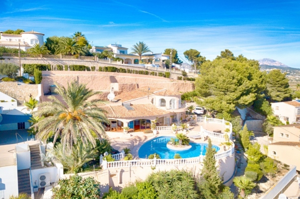3 bed villa in Moraira