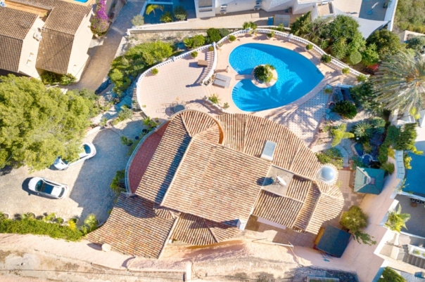 3 bed villa in Moraira