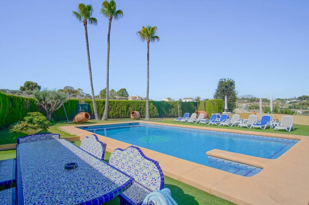 8 bed villa in Benissa