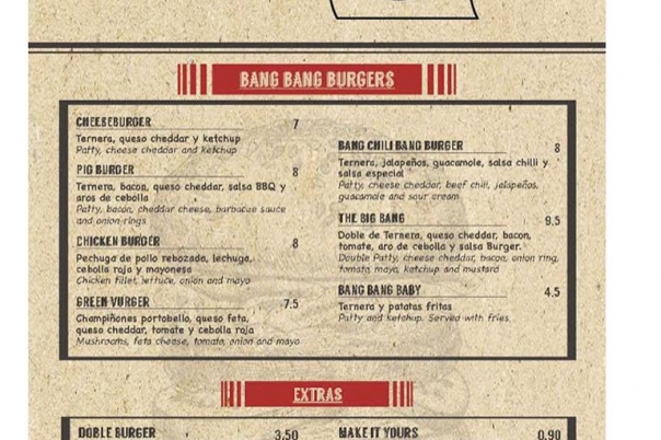 Bang Bang Burger Javea - Best Burgers in Javea