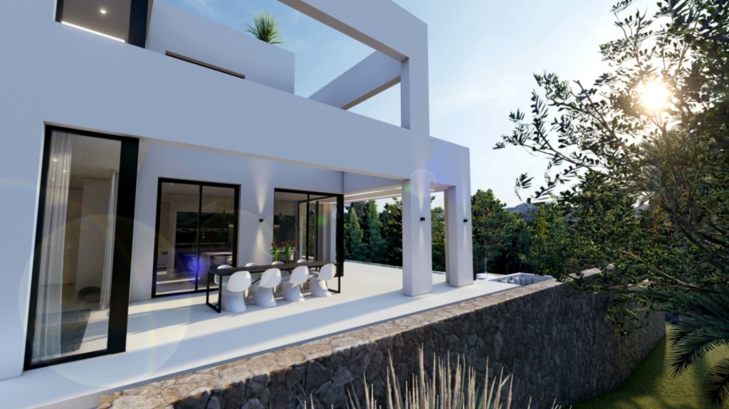 4 bed villa in Benissa