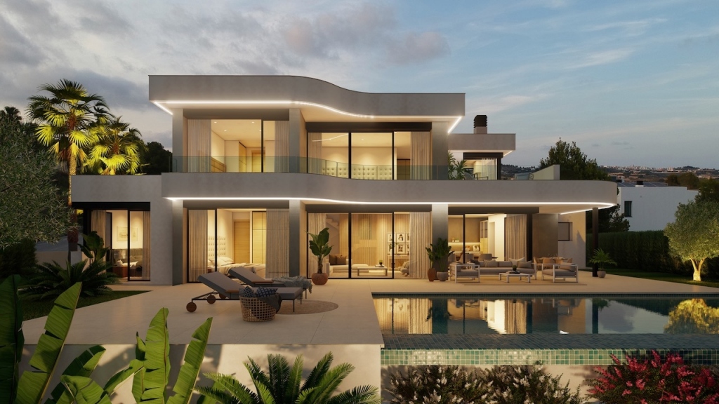4 bed villas in Moraira