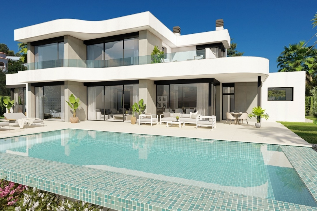 4 bed villas in Moraira