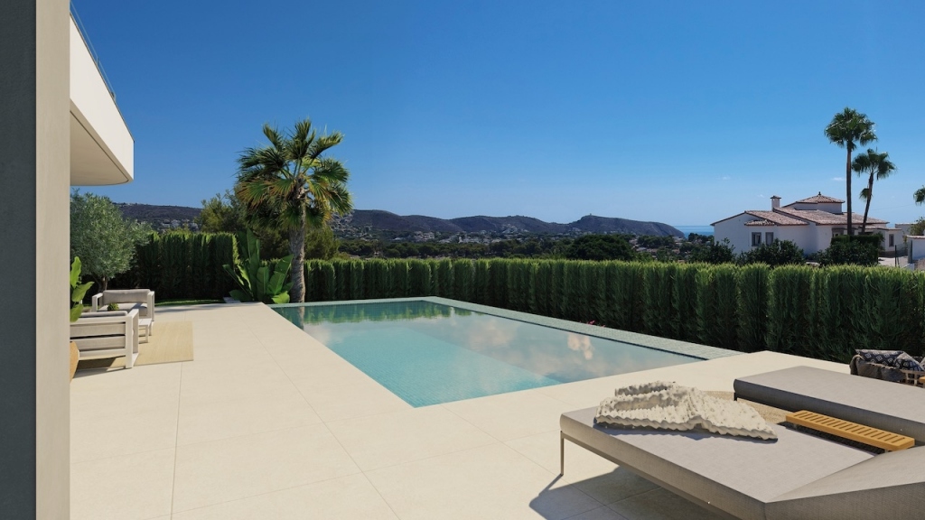 4 bed villas in Moraira