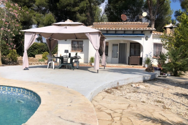 2 bed villa in Moraira