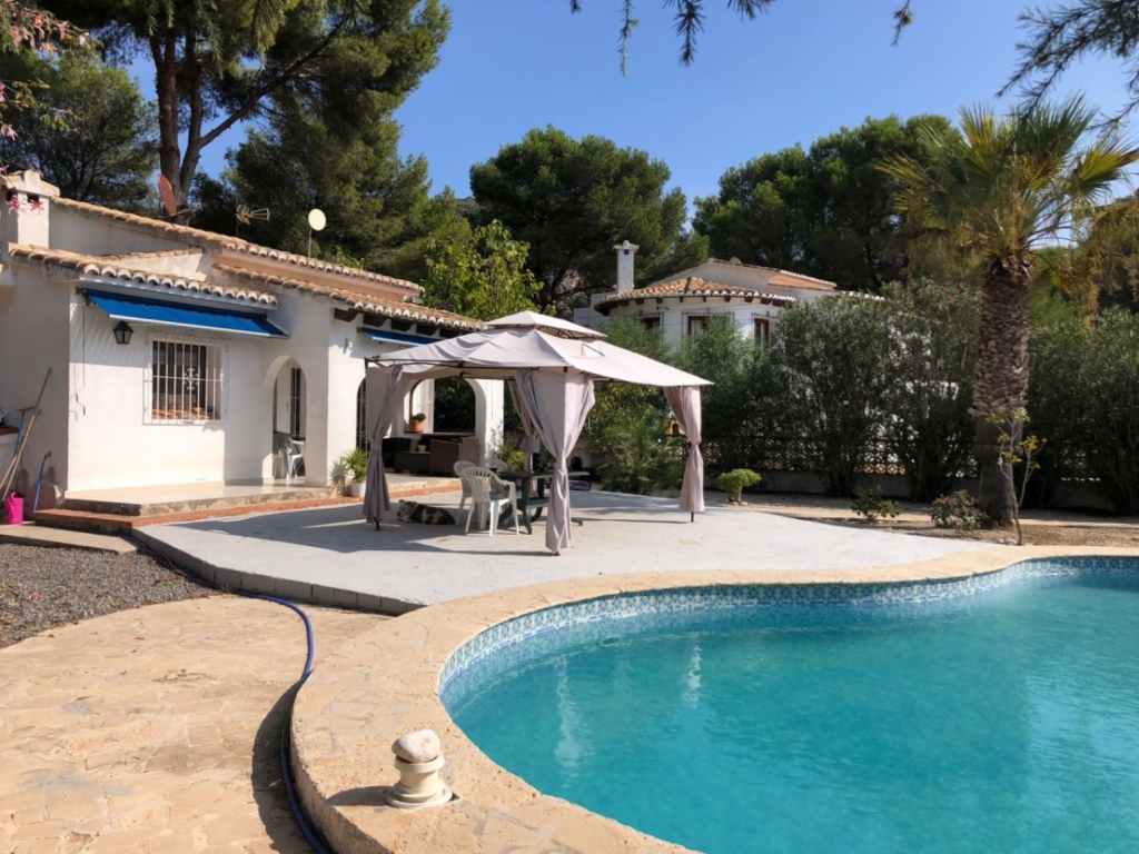 2 bed villa in Moraira