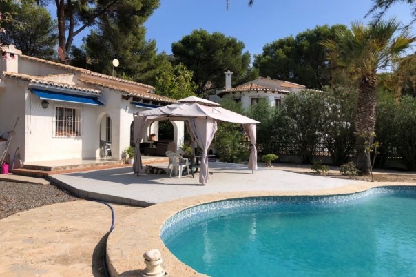 2 bed villa in Moraira