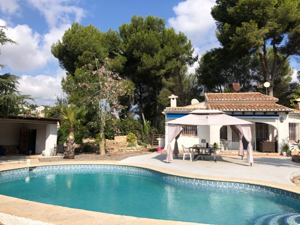 2 bed villa in Moraira