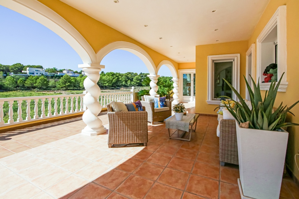 3 bed villa in Moraira