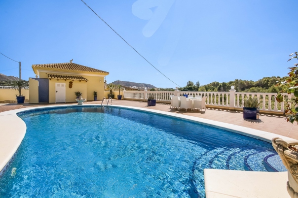 3 bed villa in Moraira