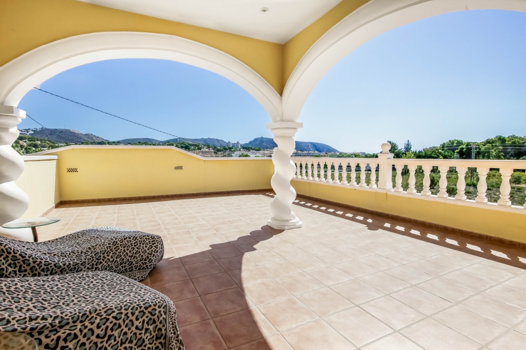 3 bed villa in Moraira