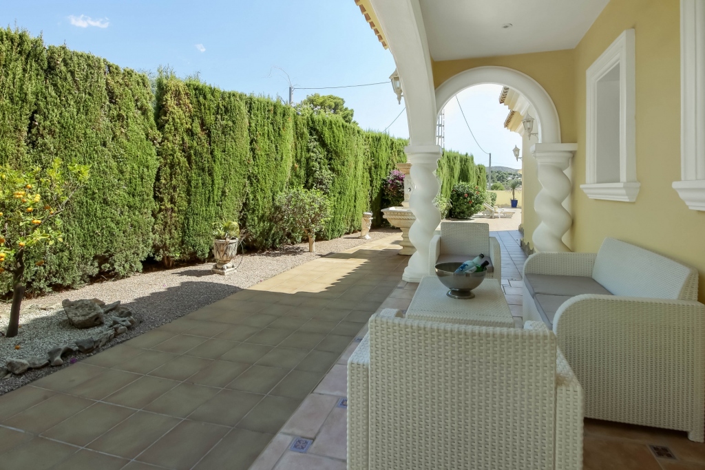 3 bed villa in Moraira