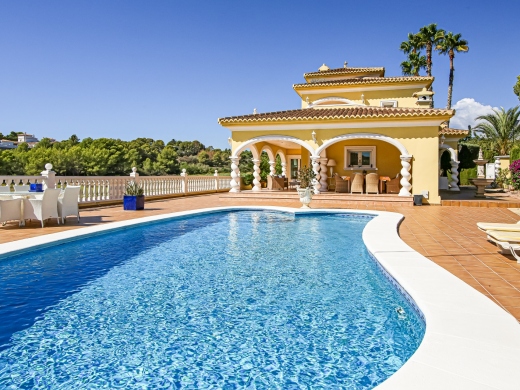 3 bed villa in Moraira