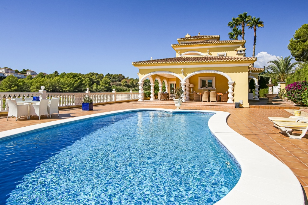 3 bed villa in Moraira