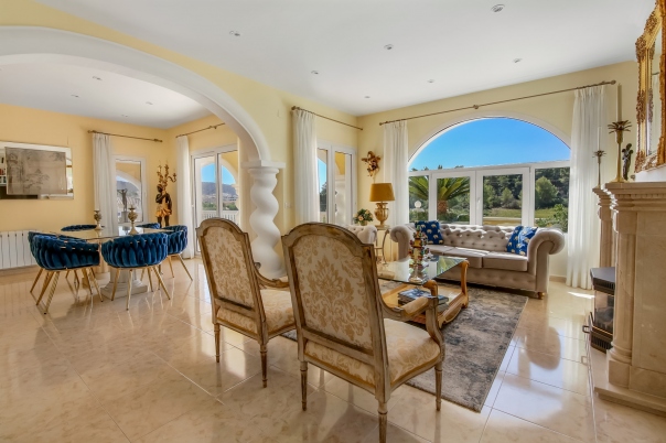 3 bed villa in Moraira
