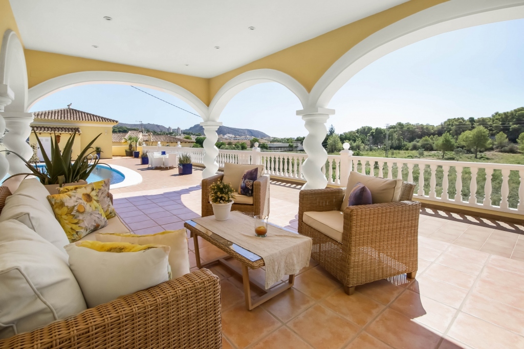 3 bed villa in Moraira