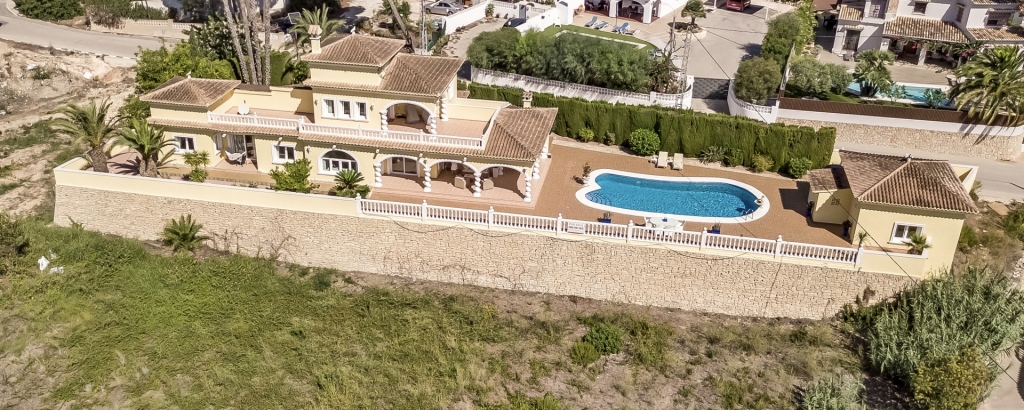 3 bed villa in Moraira