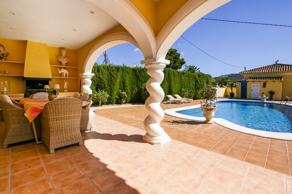 3 bed villa in Moraira
