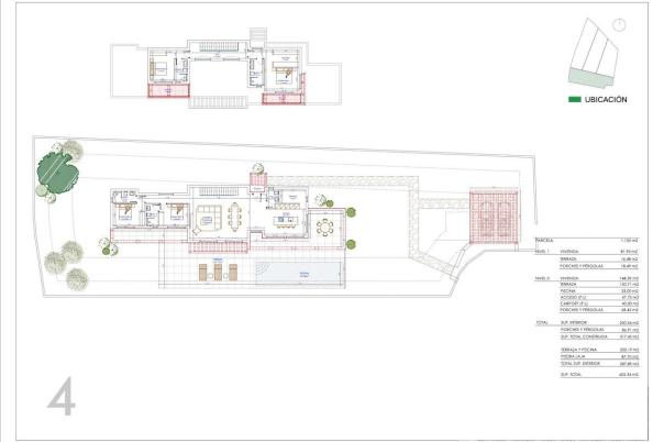 4 bed villas in Moraira