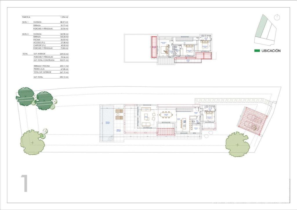 4 bed villas in Moraira