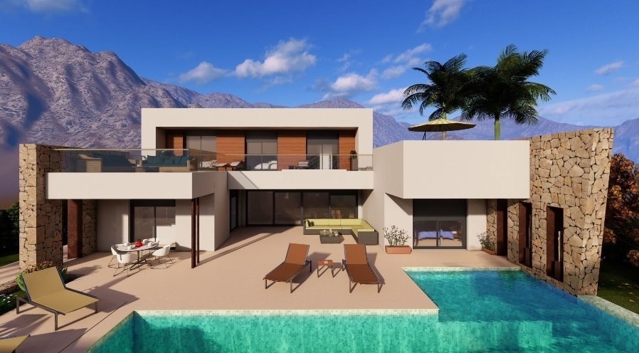 3 bed villa in Moraira