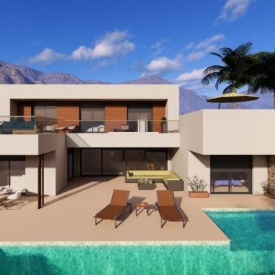 3 bed villa in Moraira