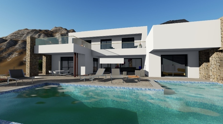 3 bed villa in Moraira