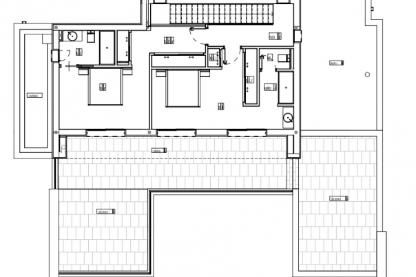 3 bed villa in Moraira