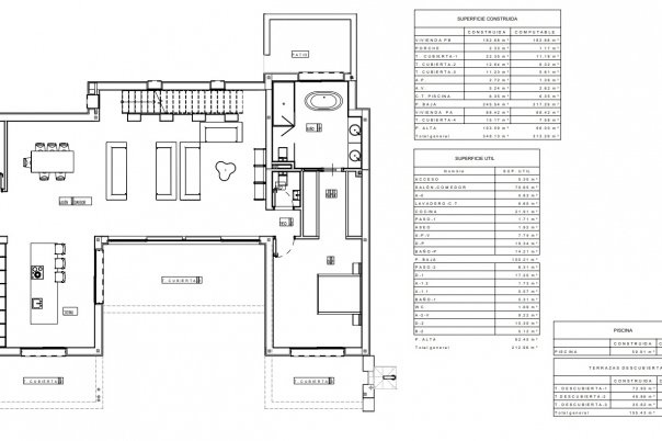 3 bed villa in Moraira