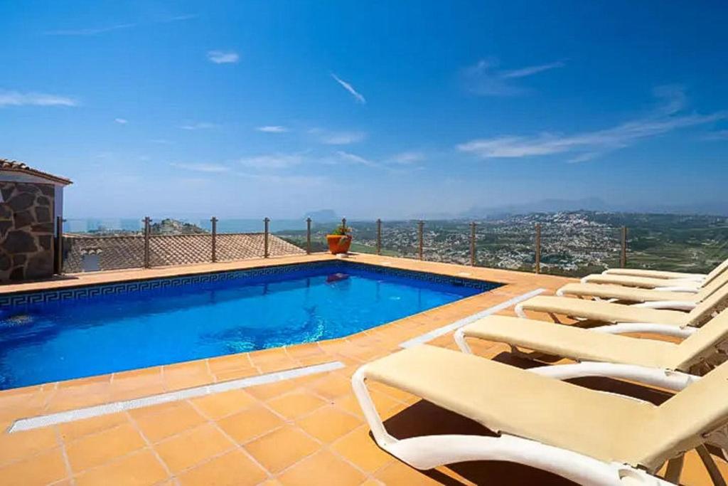 3 bed villa in Moraira