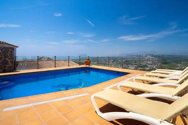 3 bed villa in Moraira