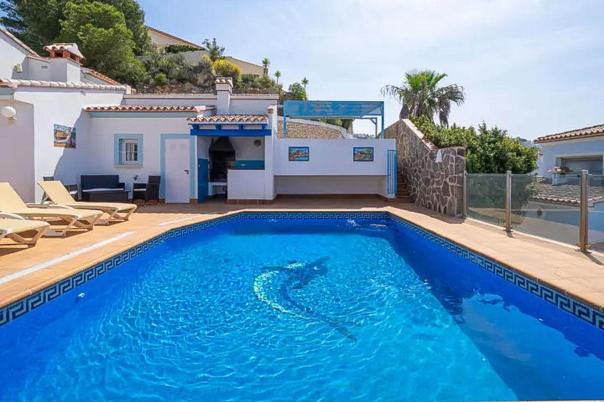 3 bed villa in Moraira