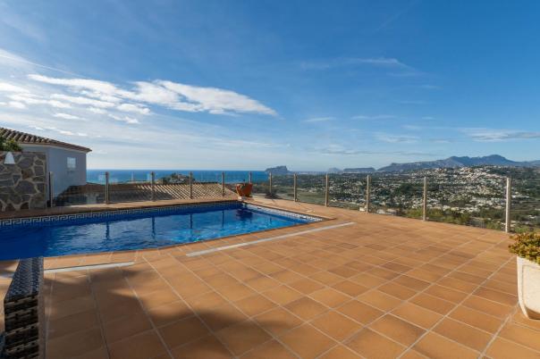 3 bed villa in Moraira