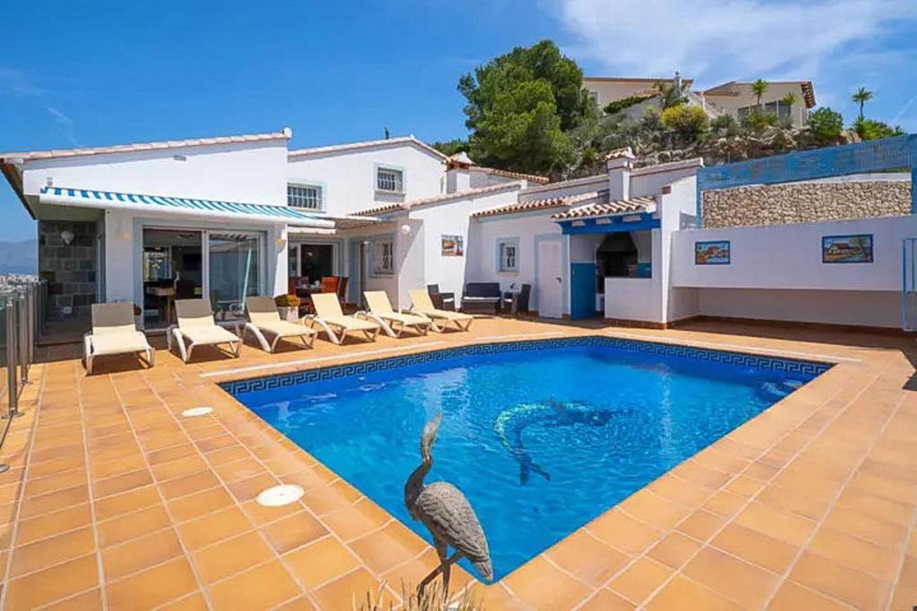 3 bed villa in Moraira