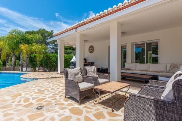 3 bed villa in Moraira