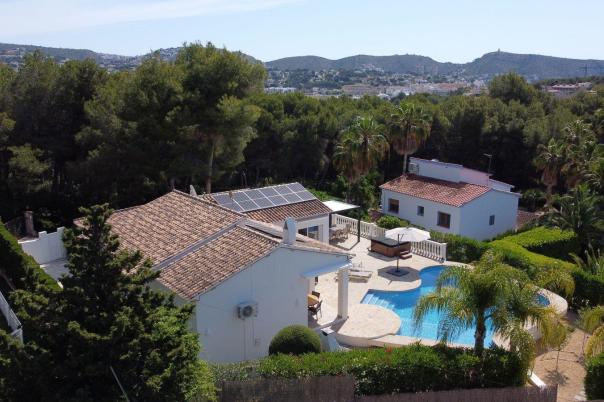 3 bed villa in Moraira